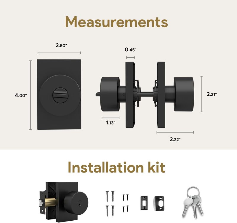 Mega Handles | Laura Entry Knob