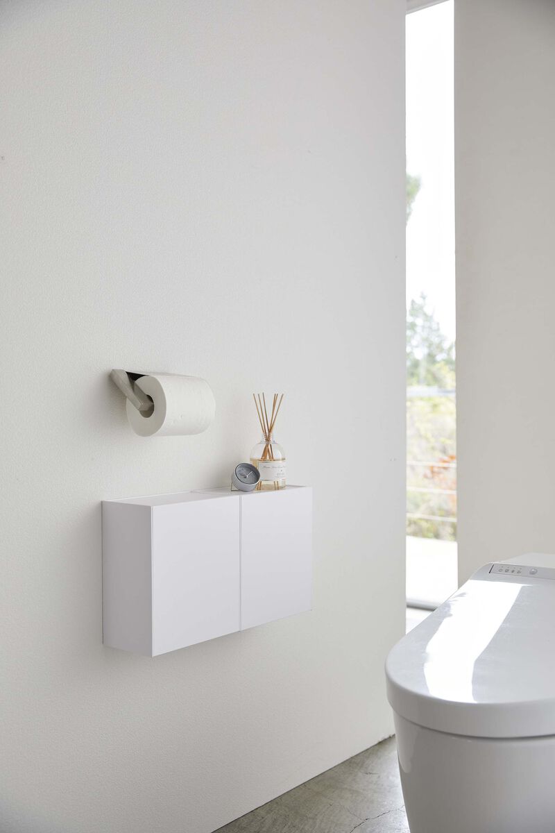 Wall-Mount Storage or Trash Bin