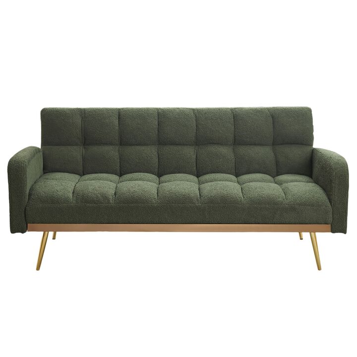 Wosdik Teddy Fleece Adjustable Futons