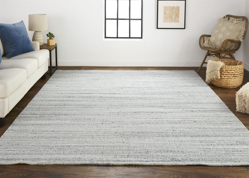 Keaton 8018F Silver 2' x 3' Rug image number 2