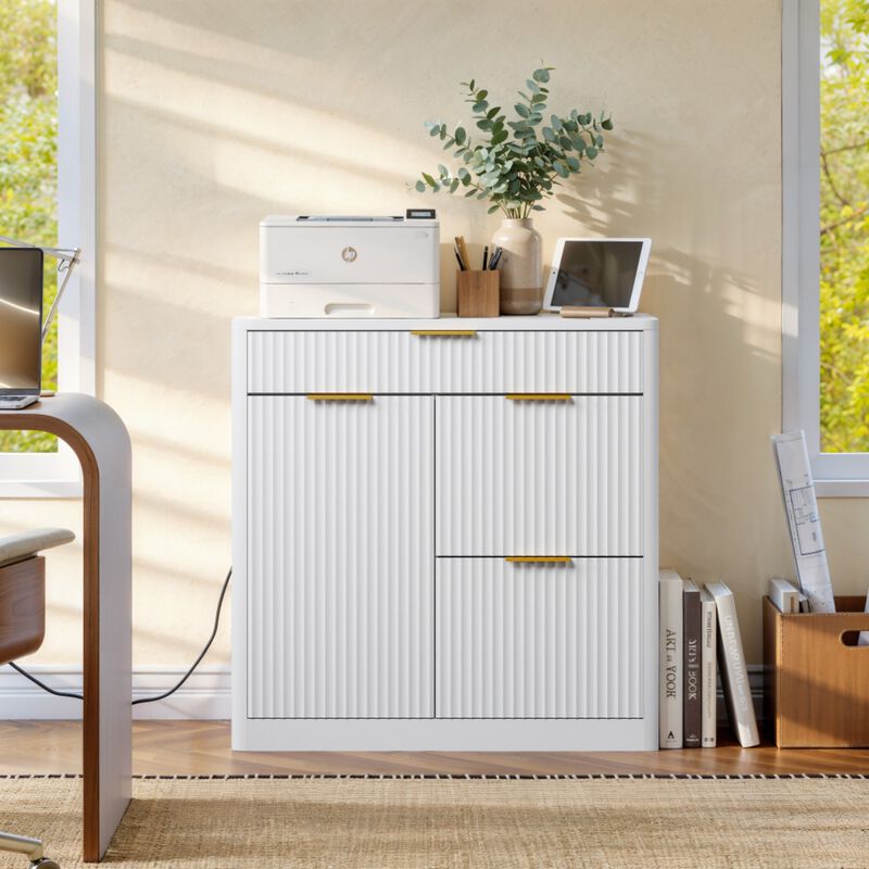 Wixwed Freestanding Storage Cabinet image number 1