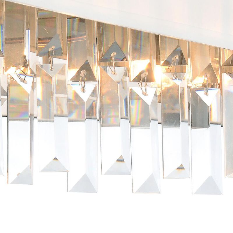 Havely 2 Light Wall Sconce With Chrome Finish