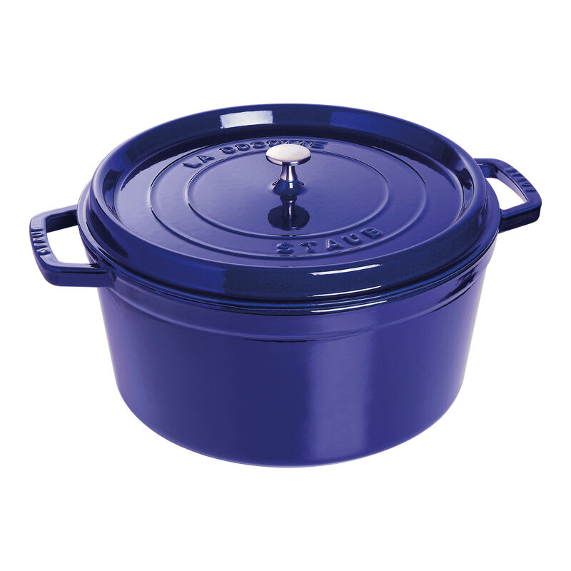 Staub Cast Iron 9-qt Round Cocotte