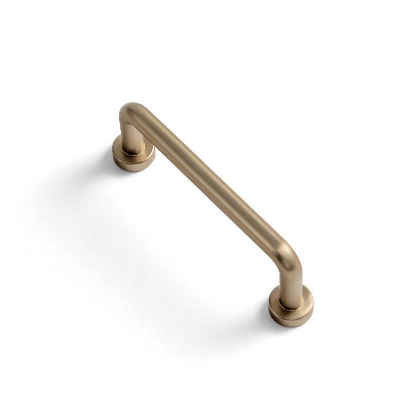 Goo-Ki 6 Pack 3"" Center to Center Champagne Bronze Modern Cabinet Pulls Solid Contemporary Home Improvement Hardware Drawer Pul