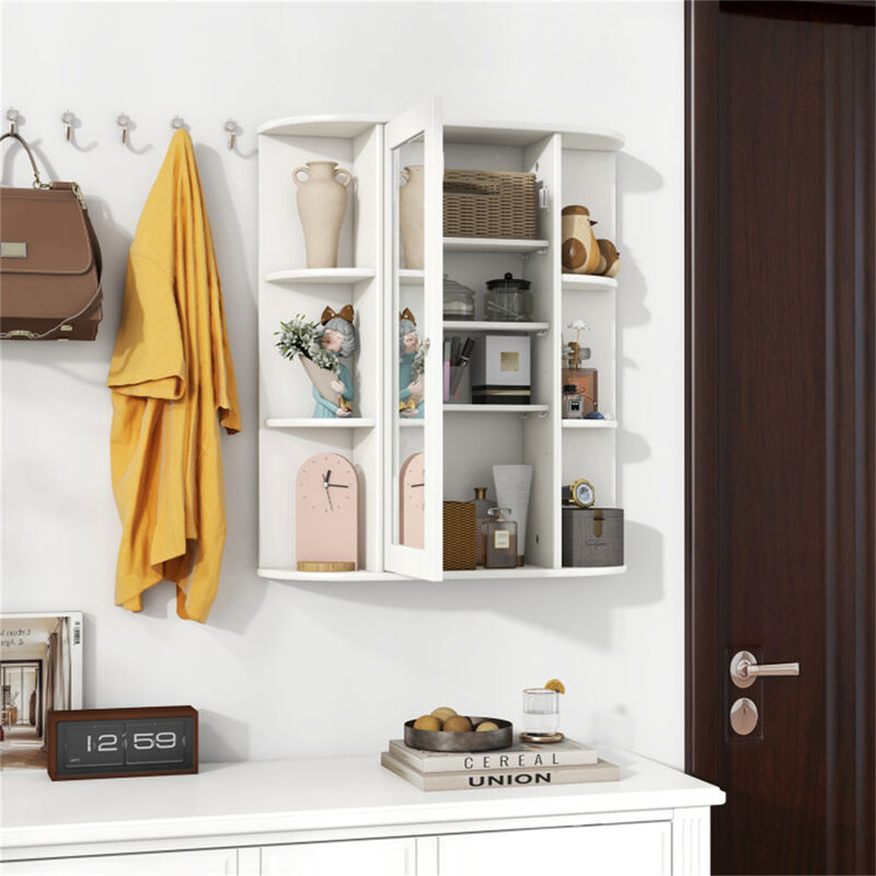 Classic Wall Cabinet for Bathroom, Kitchen, or Laundry Room