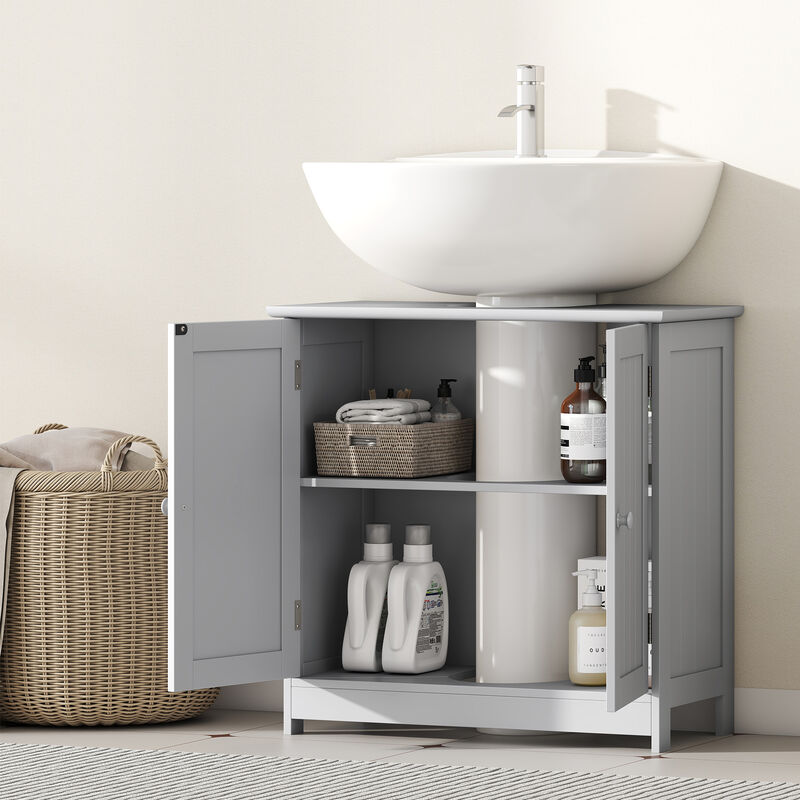 Hivvago Bathroom Vanity Storage Cabinet Under Sink 2 Doors image number 6