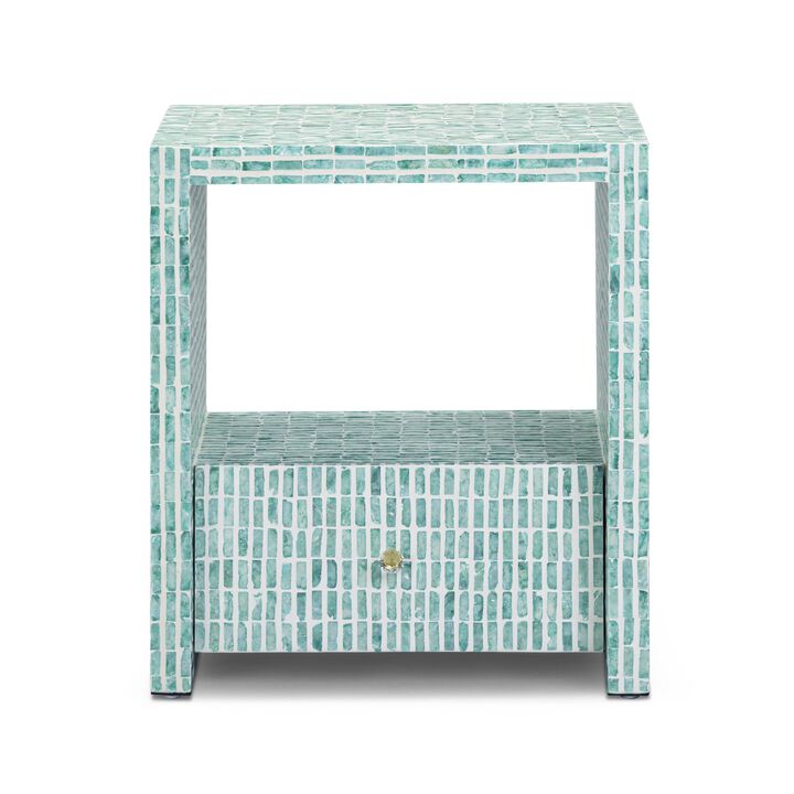 Tia Mother of Pearl Nightstand