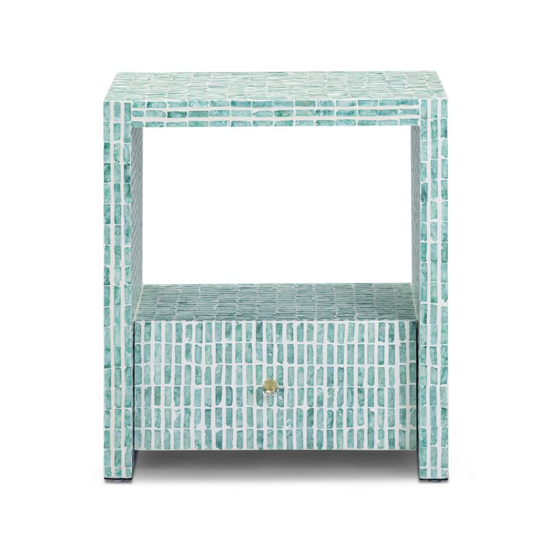 Tia Mother of Pearl Nightstand image number 0