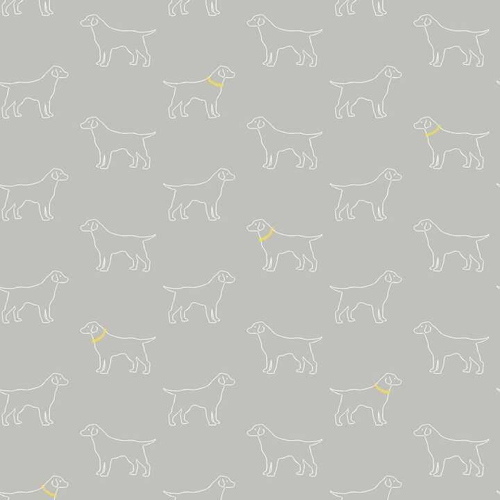 Yoop Slate Dog Wallpaper (Set of 2)