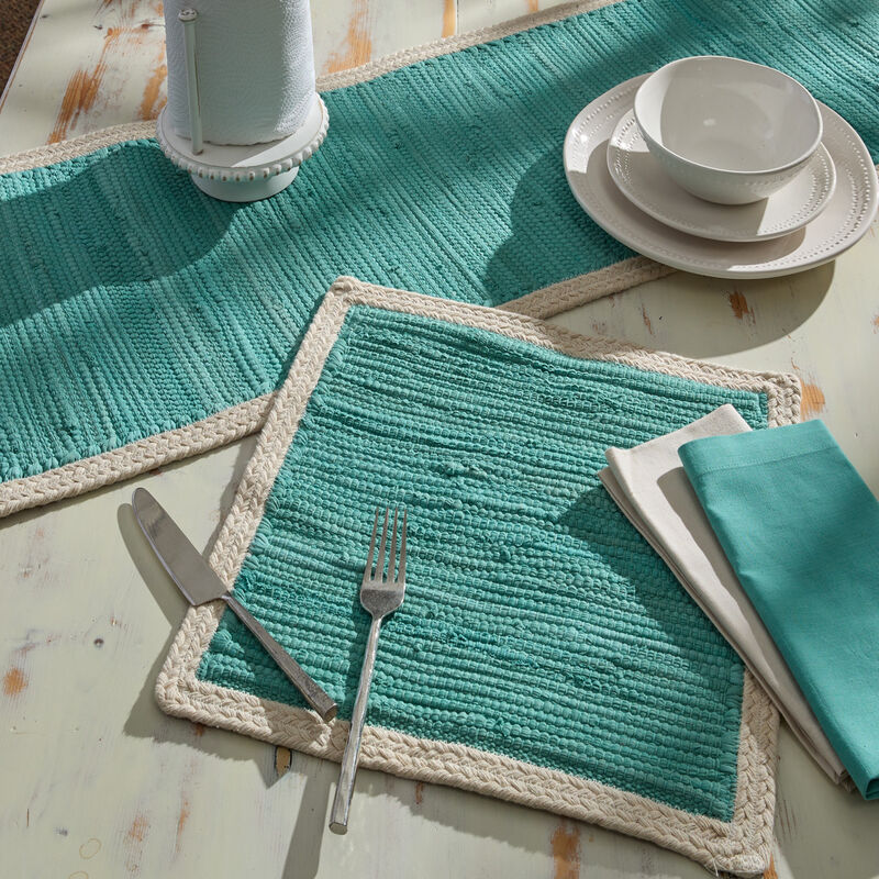 Split P Navy Dune Table Runner 15" X 72" image number 2