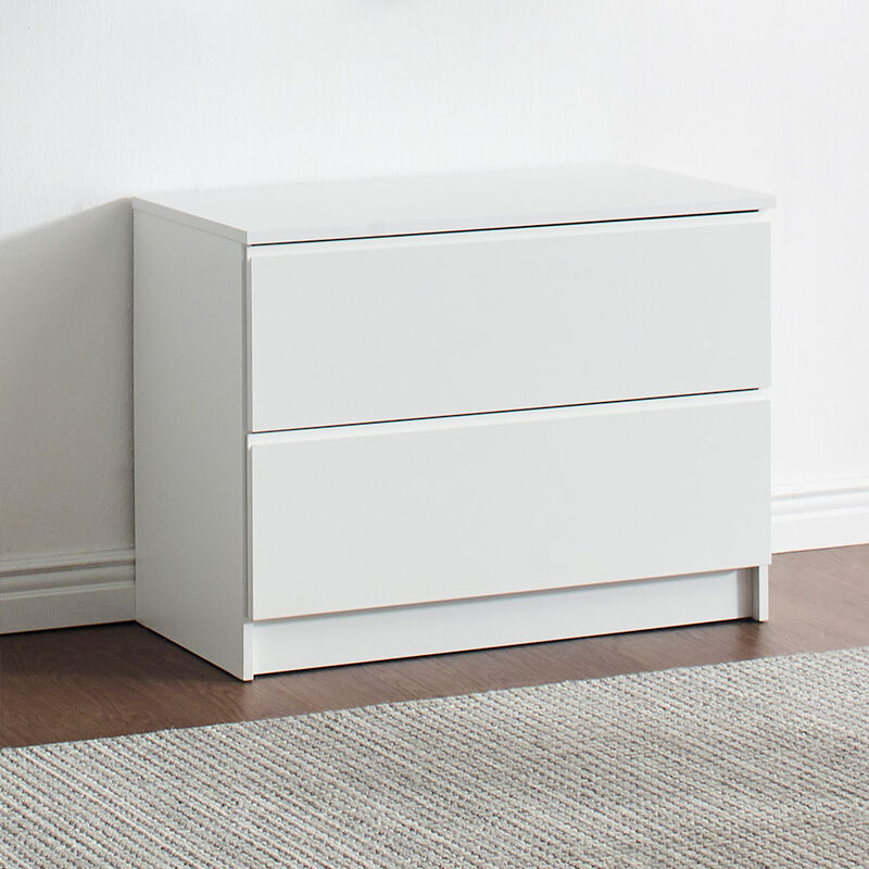 Devi White Freestanding Walk in Wood Closet System