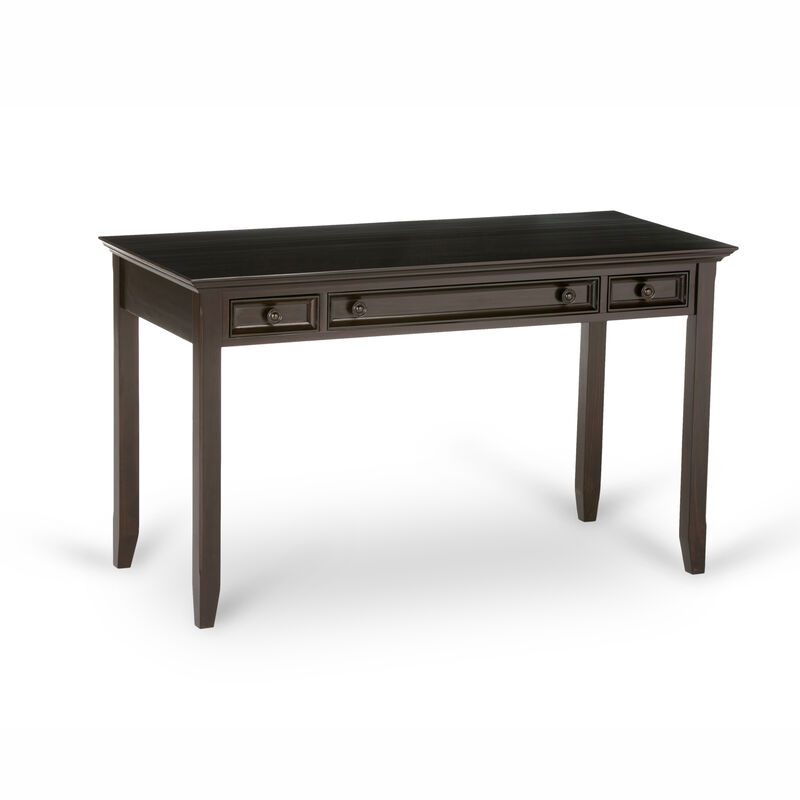 Amherst SOLID WOOD Transitional 54 inch Wide Desk in Hickory Brown