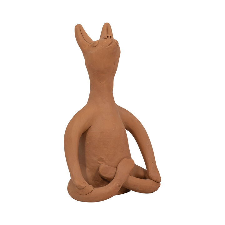 Terracotta Om Yoga Bunny