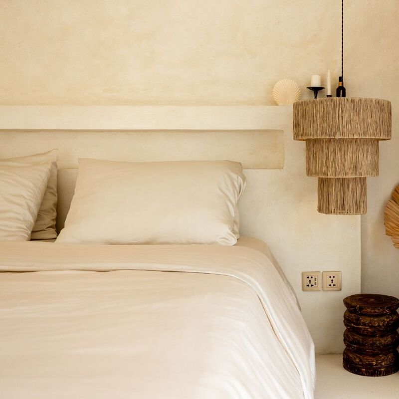 Organic Bamboo Sateen Duvet Cover Set image number 0
