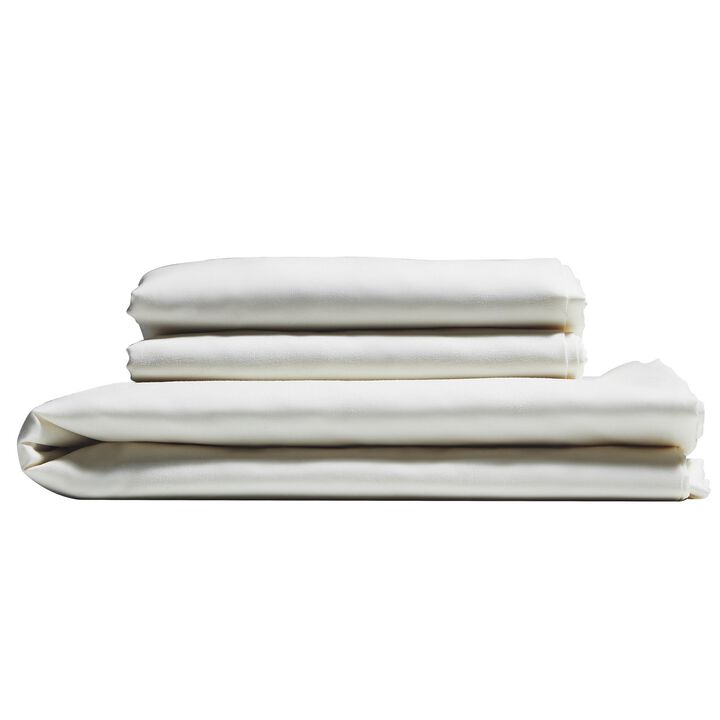 4-Piece Bed Sheet Set, Brushed Microfiber with Pillowcases & Fitted Sheet