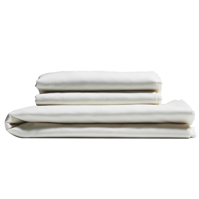4-Piece Bed Sheet Set, Brushed Microfiber with Pillowcases & Fitted Sheet image number 0