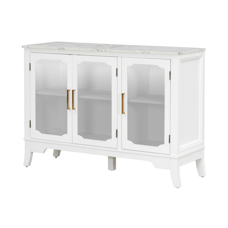 Merax Storage cabinet in the entrance to the living image number 2