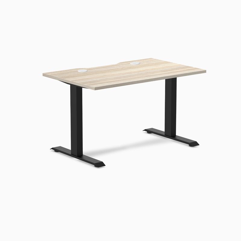 Desky Zero Scalloped Laminate Office Desk image number 0