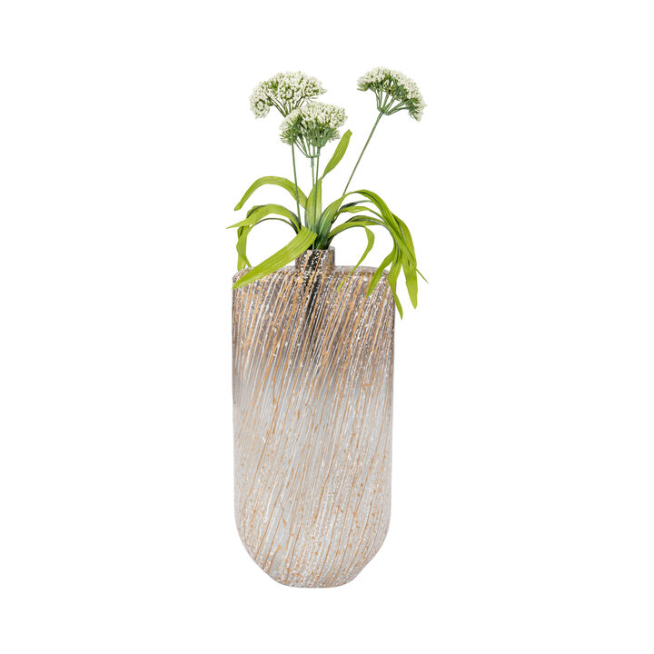 Stonewood Ivory Glass Vase