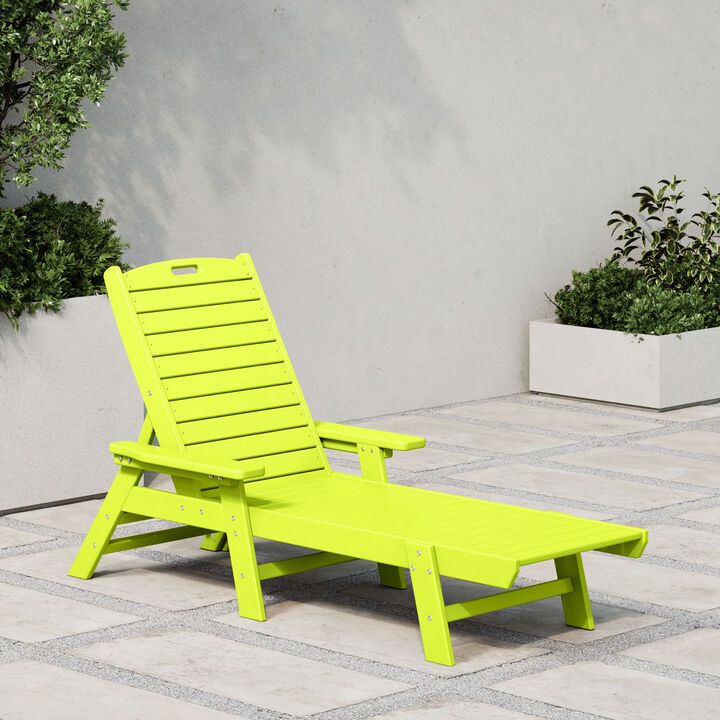 WestinTrends Poly Reclining Chaise Lounge