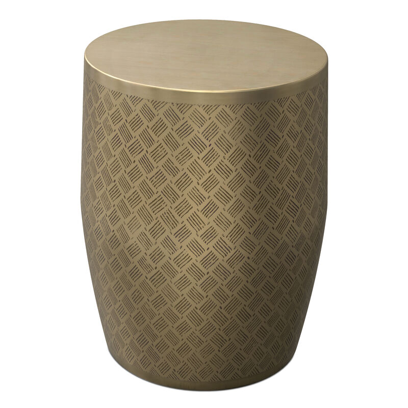 Simpli Home Johnsen 18 inch Cross Hatch Pattern Accent Table image number 5
