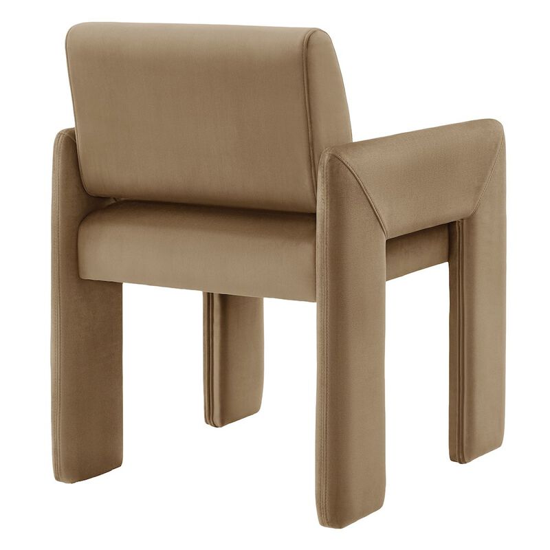Daven Stain-Resistant Performance Velvet Dining Armchair image number 5