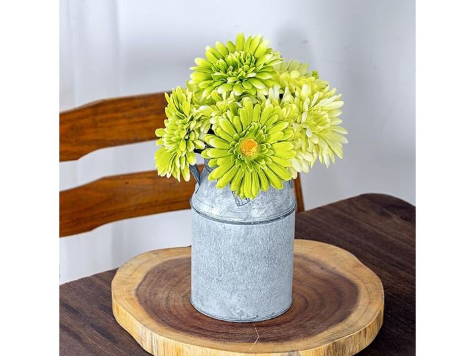 Green Artificial Daisy Flowers Home Decor African Daisies African