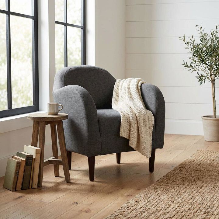 Essential Pieces Julian Mid Century Arm Chair