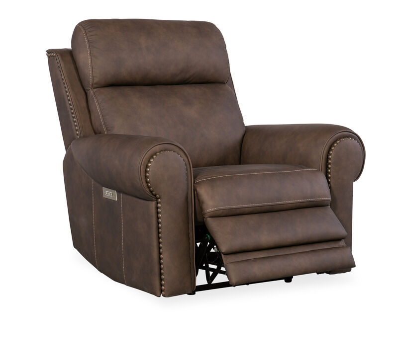 Duncan Power Recliner with Power Headrest & Lumbar