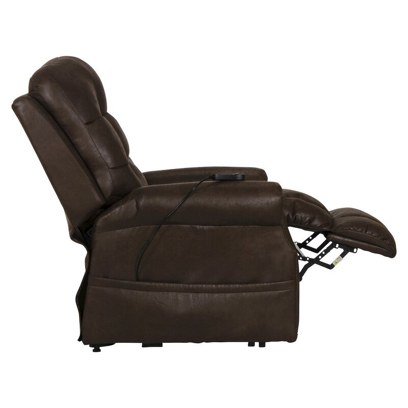 Catnapper Ramsey Power Lift Lay Flat Recliner with Heat and Massage