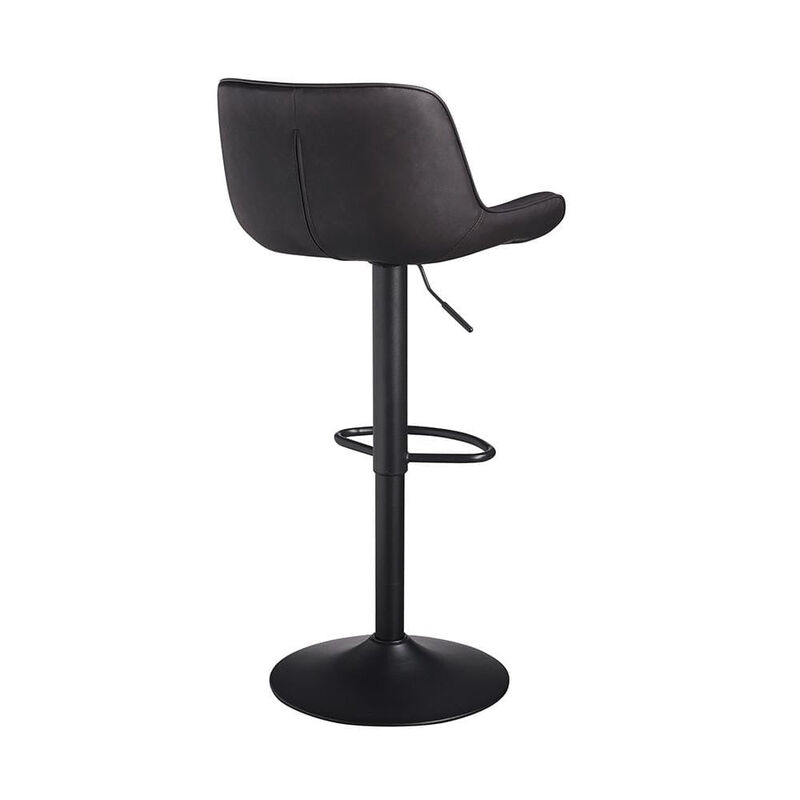 Swivel Bar Stools Set of 2, Upholstered Counter Height Bar Stools with Back and Footrest, 360 Degree Swivel Kitchen Island Chairs, Modern Barstools for Kitchen Counter, Home Bar, Dining image number 2