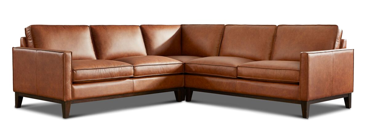 Pimlico Leather Sectional Sofa