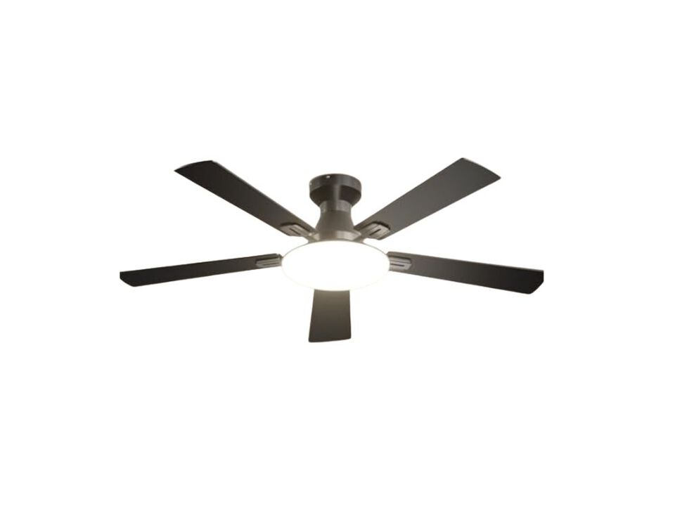 Ceiling Fans Lights 52 Inch Flush Mount Fan Remote Control Low Profile Bedroom