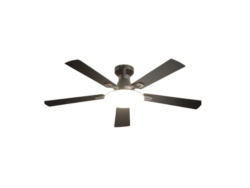 Ceiling Fans Lights 52 Inch Flush Mount Fan Remote Control Low Profile Bedroom image number 0