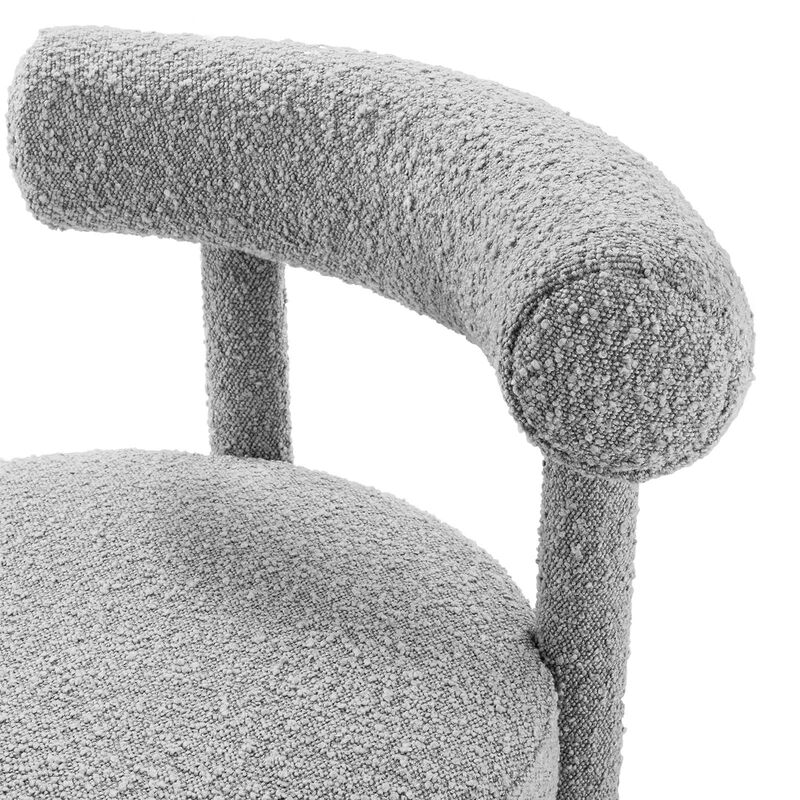 Toulouse Boucle Fabric Dining Chair image number 4