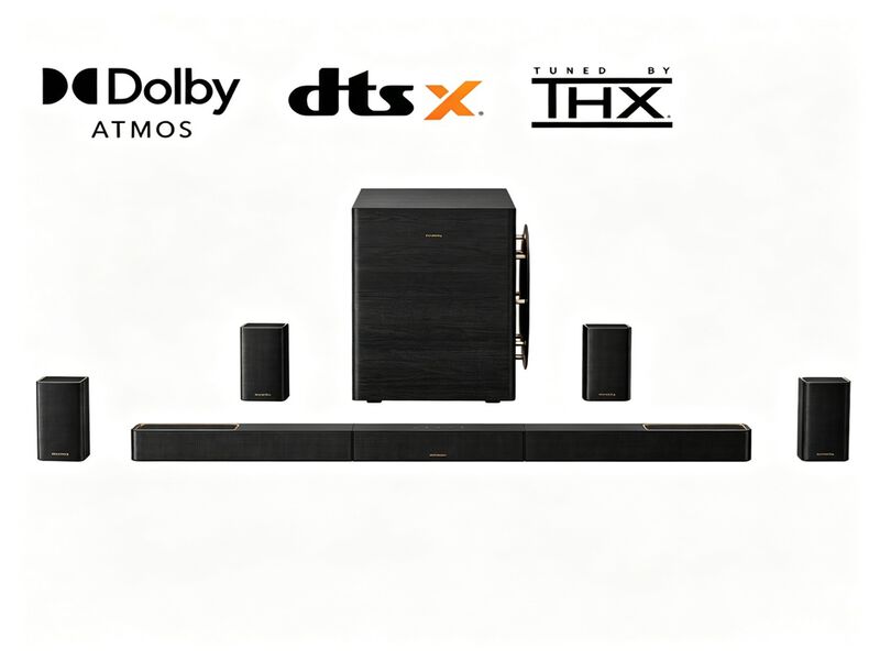 ULTIMEA Skywave X series 9.2.6 THX-Tuned Wireless Surround Sound System w/Dolby Atmos & DTS:X,Dual 10"Subwoofers,2000W Peak Power,8K Pass-Through image number 0
