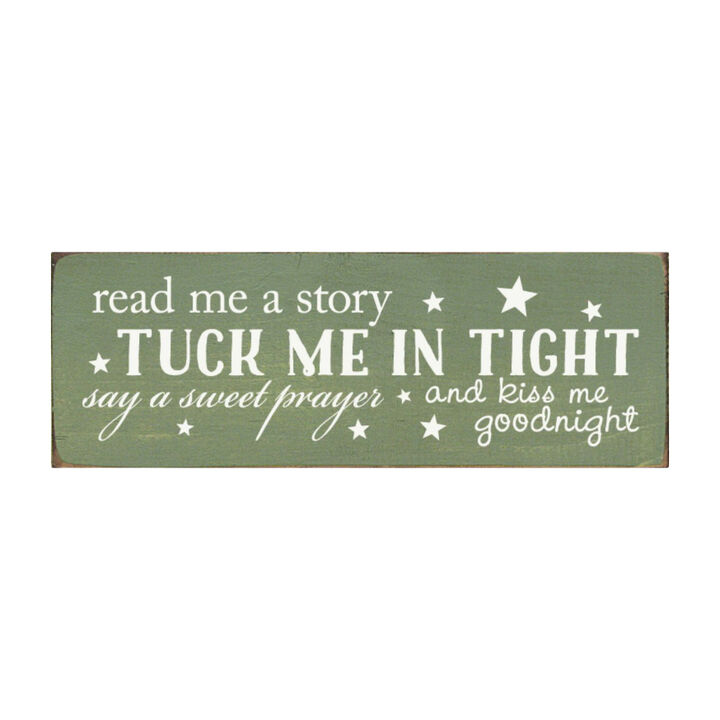 Rustic Knotty Pine Hanging Wall Sign with Story Quote Decorative Home Accent Plaque