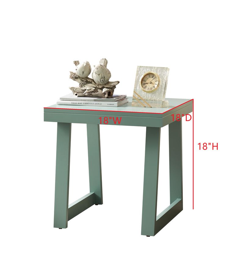 Kings Brand Furniture Charlie Side Table, End Table for Living Room, Nightstand for Bedroom, Couch Side Table (Caviar)