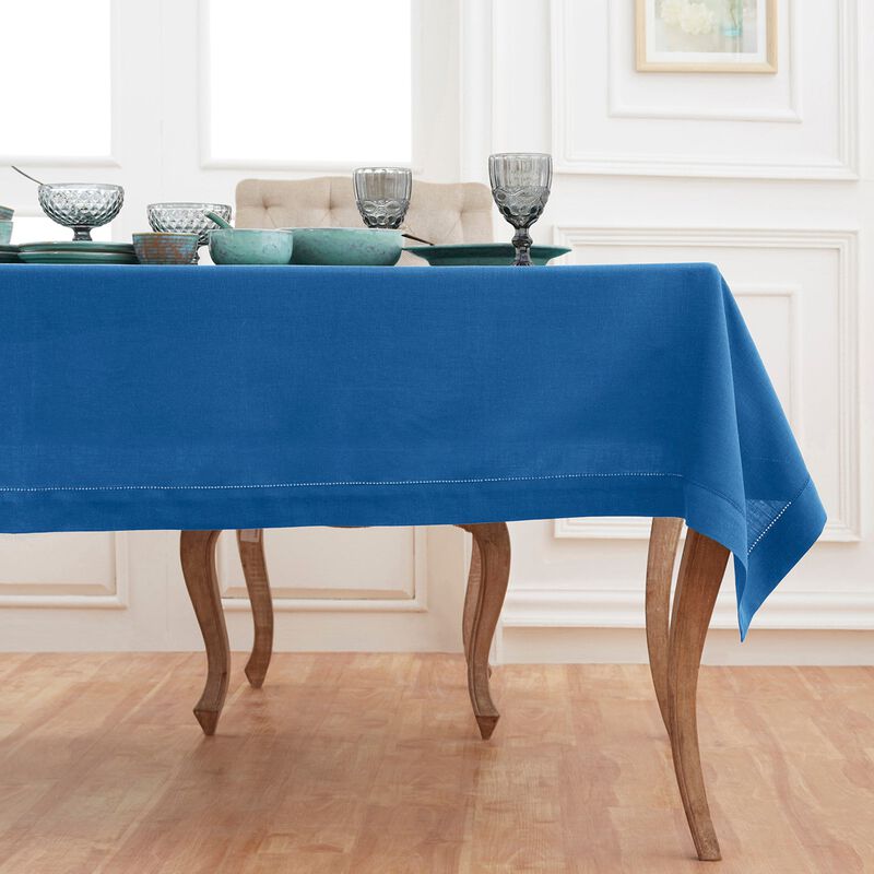 Linen Tablecloth - Classic Hemstitch