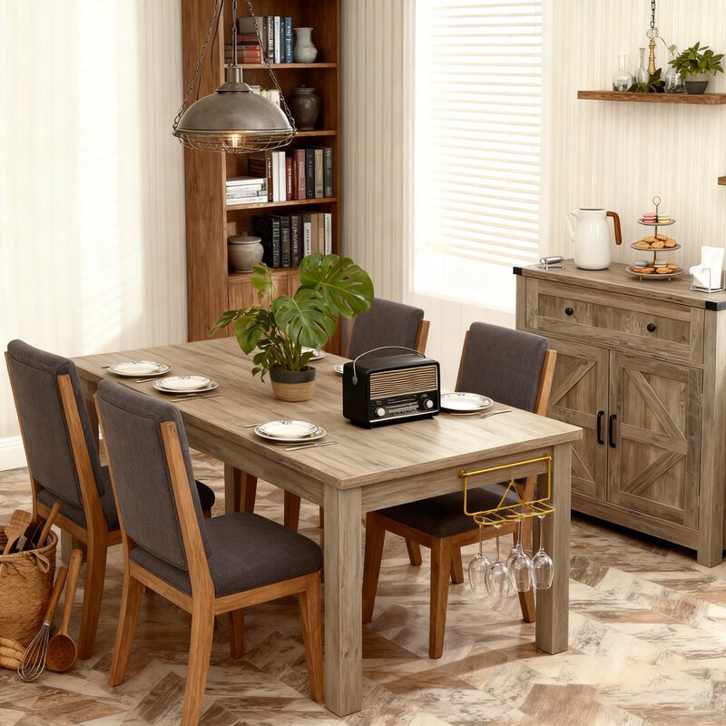 Luxba Farmhouse Sideboard Buffet Storage Cabinet image number 7