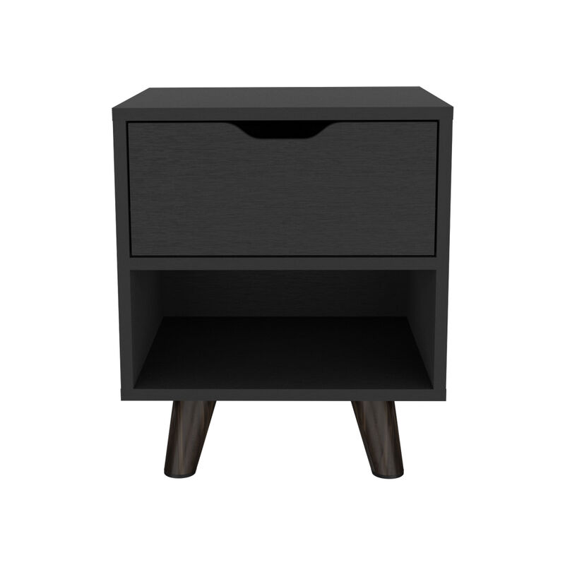 Streamdale Nightstand Carleen, Bedroom, Black