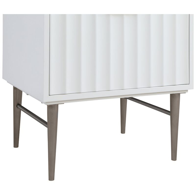 Meridian Furniture Modernist White Bathroom Vanity