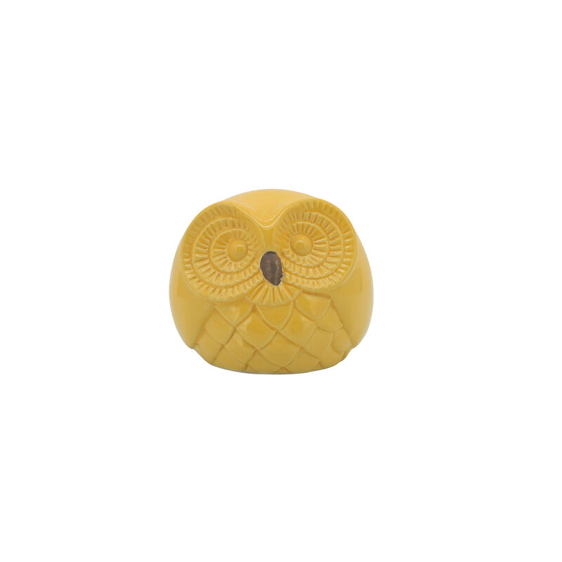 Cer S/3 Owls 8", Yellow image number 5