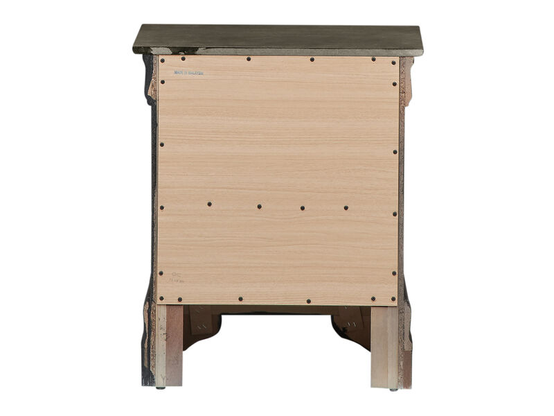 Louis Philippe 2-Drawer Nightstand (24 in. H X 21 in. W X 16 in. D) image number 4