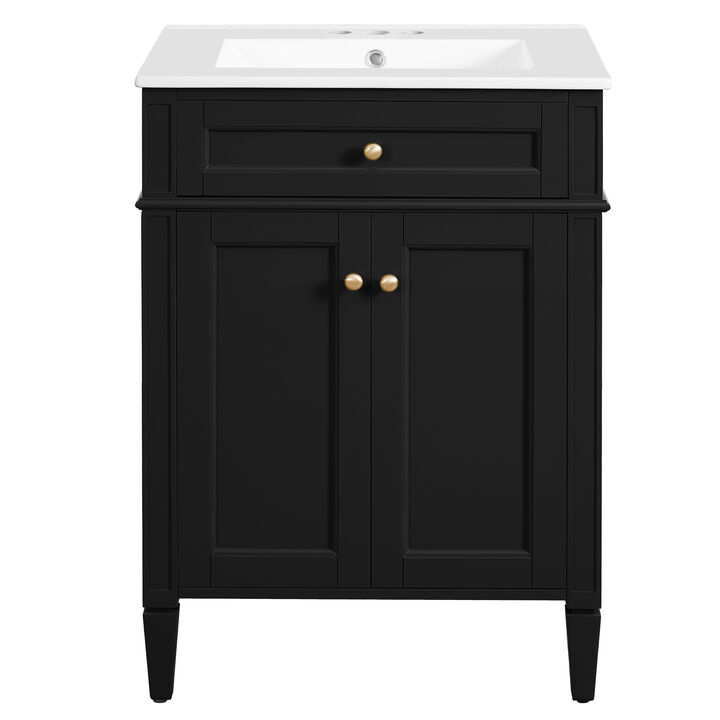Nehird Bathroom Storage Cabinet with Sink