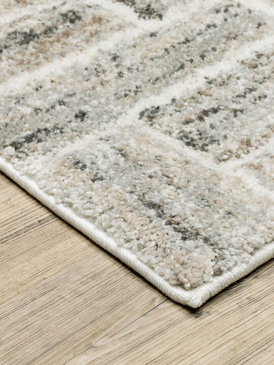 Cambria 3'3" x 5' Ivory Rug