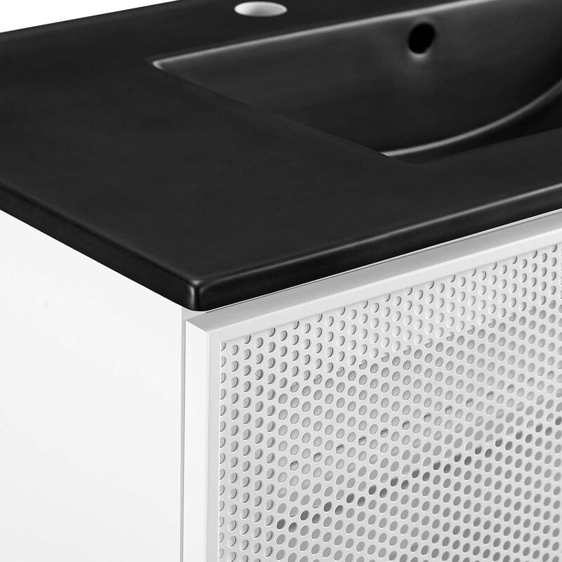 Calla 36" Single Combo in Black White image number 6
