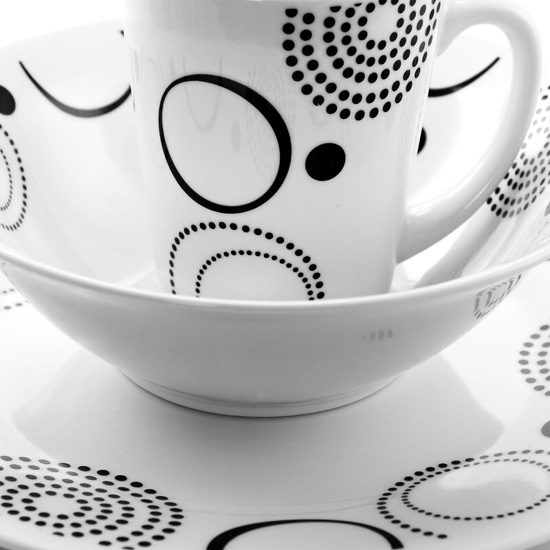 Modern Times 12 Piece Dinnerware Set