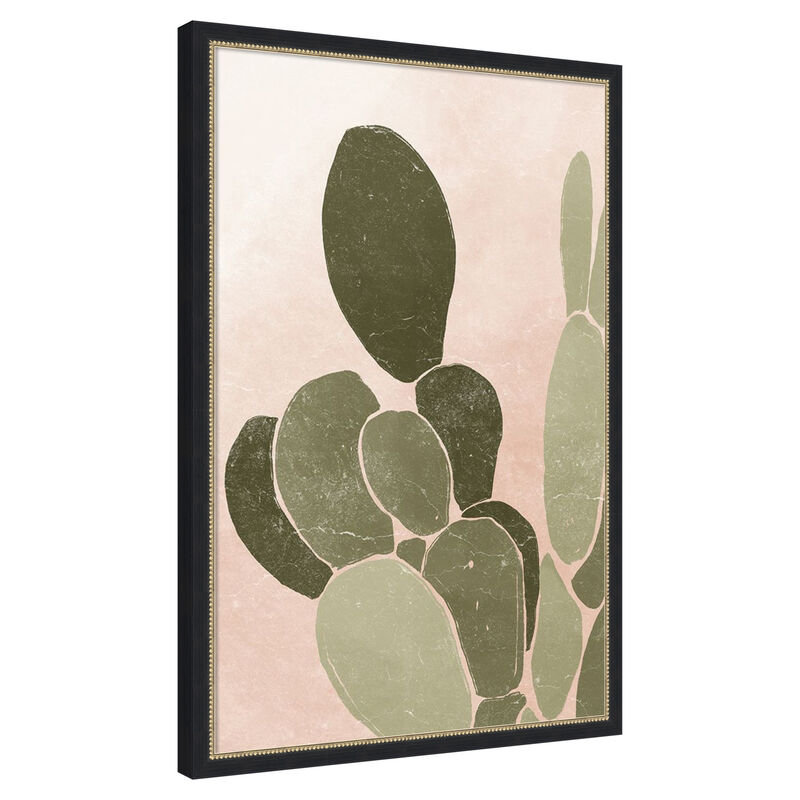 Desert Cactus III by Yuyu Pont Framed Canvas Wall Art image number 0