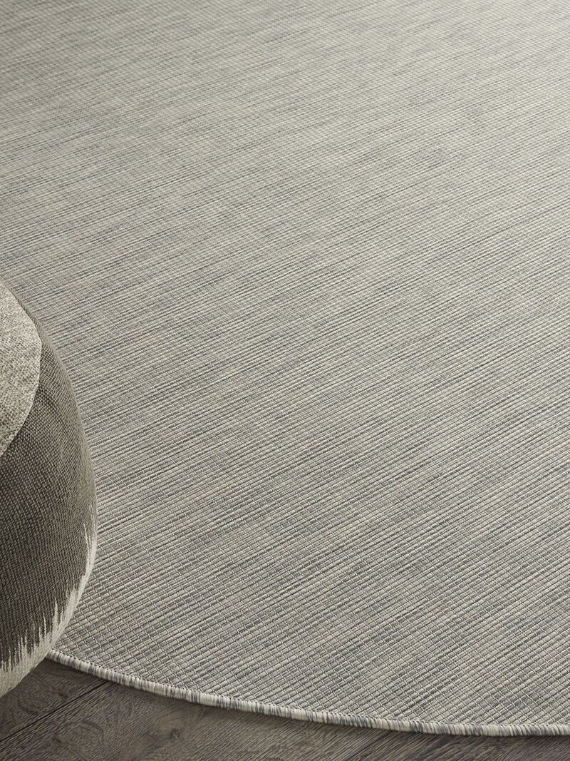 Positano POS01 Light Gray 8' x Round Rug image number 8